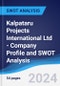 Kalpataru Projects International Ltd - Company Profile and SWOT Analysis - Product Thumbnail Image