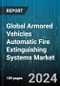 Global Armored Vehicles Automatic Fire Extinguishing Systems Market by Components (Aerosol Fire Suppression, Fire Heat Detection & Release System), Vehicle Type (Battle Tanks, Communications Vehicles, MLRS) - Forecast 2024-2030 - Product Thumbnail Image