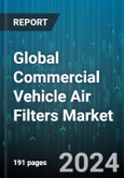 Global Commercial Vehicle Air Filters Market by Product (Cabin Air Filter, Intake Air Filter), Filter Type (Dry Air Filter, Oiled Air Filter), Filter Material, Filter Shape, Distribution Channel, End-User - Forecast 2024-2030- Product Image