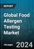 Global Food Allergen Testing Market by Technology (Enzyme-Linked Immunosorbent Assay (ELISA), Polymerase Chain Reaction (PCR)), Type (Allergy Blood Test, Food Elimination Diet Test, Oral Food Challenge Test), Source, Food Tested - Forecast 2024-2030- Product Image
