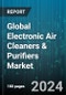 Global Electronic Air Cleaners & Purifiers Market by Technology (High-Efficiency Particulate Air (HEPA) Filters, Ionizers, Ozone Generators), Utility (Air Conditioning Equipment, Air Moving Equipment, Air Purification Systems), Type, Application, End-Users - Forecast 2024-2030 - Product Image