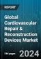 Global Cardiovascular Repair & Reconstruction Devices Market by Product (Cardiovascular Grafts, Cardiovascular Patches, Heart Valve Repair), Application (Cardiac Repair, Vascular Repair & Reconstruction), End-use - Forecast 2024-2030 - Product Image