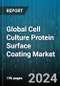 Global Cell Culture Protein Surface Coating Market by Protein Source (Animal-Derived Protein, Human-Derived Protein, Plant-Derived Protein), Coating Type (Pre-coating, Self-coating), Form, Applications, End-User - Forecast 2024-2030 - Product Image