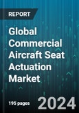 Global Commercial Aircraft Seat Actuation Market by Type (Electromechanical, Hydraulic, Pneumatic), Component (Actuator, Control Units, In-seat Power Supply), Seat Class, End-User - Forecast 2024-2030- Product Image
