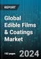 Global Edible Films & Coatings Market by Ingredient Type (Lipids, Polysaccharides, Protein), Application (Confectionery & Bakery, Dairy Products, Nutritional Products) - Forecast 2024-2030 - Product Thumbnail Image