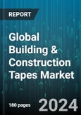 Global Building & Construction Tapes Market by Product (Double-Sided Tapes, Duct Tapes, Masking Tapes), Materials (Foam, Foil, Paper), Function, Application, End-User - Forecast 2024-2030- Product Image