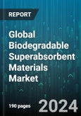 Global Biodegradable Superabsorbent Materials Market by Product (Polyacrylamide, Polyitaconic Acid, Polysaccharides), Application (Adult Incontinence Products, Agriculture, Disposable Diapers) - Forecast 2024-2030- Product Image