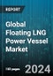 Global Floating LNG Power Vessel Market by Vessel Type (Power Barge, Power Ship), Power Output (Large Scale (above 400 MW), Medium Scale (72MW to 400 MW), Small Scale ( Upto 72 MW)), Application - Forecast 2024-2030 - Product Image