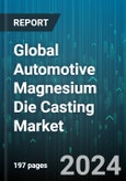 Global Automotive Magnesium Die Casting Market by Production Process (Gravity Die Casting, Pressure Die Casting, Squeeze Die Casting), Application (Body Structure, Powertrain, Suspension & Chassis) - Forecast 2024-2030- Product Image