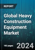 Global Heavy Construction Equipment Market by Type (Compactors, Earthmoving Equipment, Heavy construction Vehicles), Application (Excavation & Demolition, Heavy Lifting, Material Handling), End-Use - Forecast 2024-2030- Product Image