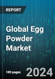 Global Egg Powder Market by Type (Egg White Powder, Egg Yolk Powder, Whole Egg Powder), Processing Method (Freeze-Dried Egg Powder, Spray-Dried Egg Powder), Distribution Channel, Application - Forecast 2024-2030- Product Image