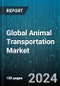 Global Animal Transportation Market by Type (Commercial, Personal), Vehicle Services (Customized, Personal, Rented), Application - Forecast 2024-2030 - Product Image