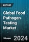 Global Food Pathogen Testing Market by Pathogen Type (Campylobacter, E. Coli, Listeria), Technology (Rapid, Traditional), Food Type, End-Users - Forecast 2024-2030 - Product Image