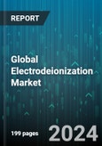 Global Electrodeionization Market by Technology Type (Ion Exchange, Membrane Seperation), Design (Plate & Frame Construction, Spiral Wound Construction), End-User - Forecast 2024-2030- Product Image