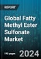Global Fatty Methyl Ester Sulfonate Market by Form (Flakes, Liquid, Powder), Grade (Industrial Grade, Pharmaceutical Grade, Residential Grade), Application - Forecast 2024-2030 - Product Image