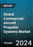 Global Commercial Aircraft Propeller Systems Market by Type (Adjustable Pitch, Constant-Speed, Fixed Pitch), Component (Blade, Hub, Spinner), Engine, End-Users - Forecast 2024-2030- Product Image