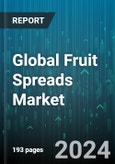 Global Fruit Spreads Market by Type (Fruit Butters, Fruit Preserves, Jam & Jellies), Distribution (Offline, Online) - Forecast 2024-2030- Product Image