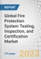 Global Fire Protection System Testing, Inspection, and Certification (TIC) Market by Service Type (Testing, Inspection, Certification), System Type (Fire Alarm Devices, Fire Detection Systems, Sprinkler Systems), Application and Region - Forecast to 2028 - Product Image