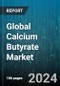 Global Calcium Butyrate Market by Form (Liquid, Powder), Application (Animal Feed Additive, Food & Beverage) - Forecast 2024-2030 - Product Thumbnail Image