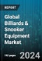 Global Billiards & Snooker Equipment Market by Type (Carom, Pool, Snooker), Equipment (Ball, Cue, Table), Distribution Channel - Forecast 2024-2030 - Product Thumbnail Image