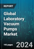 Global Laboratory Vacuum Pumps Market by Product Type (Combination or Hybrid Vacuum Pumps, Diaphragm Vacuum Pumps, Rotary Vane Vacuum Pumps), Technology (Oil Lubricated Pumps, Oil-Free Lubricated Pumps), Application, End-User - Forecast 2024-2030- Product Image