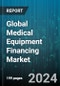 Global Medical Equipment Financing Market by Equipment (Diagnostics Equipment, Laboratory Equipment, Medical Furniture), Type (New Medical Equipment, Refurbished Equipment, Rental Equipment), End-use - Forecast 2024-2030 - Product Thumbnail Image