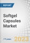 Softgel Capsules Market by Material, Source (Porcine, Bovine), Application (Pharmaceuticals, Nutraceuticals & Dietary Supplements, Cosmetics & Personal Care), Region (North America, Europe, APAC, Latin America, MEA) - Global Forecast to 2028 - Product Image