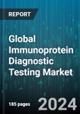 Global Immunoprotein Diagnostic Testing Market by Technology (Enzyme-Linked Immunoassay, Immunofluorescence Assay, Radioimmunoassay), Immunoprotein Type (C-reactive Protein, Complement System Protein, Immunoglobulin), Application, End-User - Forecast 2024-2030- Product Image
