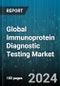Global Immunoprotein Diagnostic Testing Market by Technology (Enzyme-Linked Immunoassay, Immunofluorescence Assay, Radioimmunoassay), Immunoprotein Type (C-reactive Protein, Complement System Protein, Immunoglobulin), Application, End-User - Forecast 2024-2030 - Product Thumbnail Image