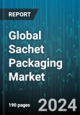 Global Sachet Packaging Market by Material (Aluminum Foil, Paper, Plastic), Size (1 ml-10 ml, 11 ml-20 ml, 21 ml-30 ml), End-User - Forecast 2024-2030- Product Image