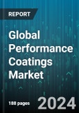 Global Performance Coatings Market by Product (Acrylic, Alkyd, Ceramic), Coating Technology (Powder-Based, Solvent-Based, UV-Cured), Coating Method, End-User - Forecast 2024-2030- Product Image
