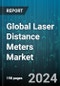 Global Laser Distance Meters Market by Range (Above 100 Meters, Below 30 Meters, Between 30 - 100 Meters), Distribution Channel (Offline, Online), Application - Forecast 2024-2030 - Product Image
