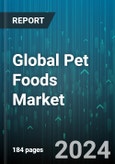 Global Pet Foods Market by Product Type (Dry Pet Foods, Organic Products, Treats/Snacks), Origin (Animal based, Plant based), Ingredients, Distribution - Forecast 2024-2030- Product Image