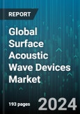 Global Surface Acoustic Wave Devices Market by Component (SAW Filter, SAW Sensor), Applications (Biological Sensing, Chemical Sensing, Gas Sensing) - Forecast 2024-2030- Product Image