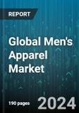 Global Men's Apparel Market by Product (Blazers, Coats & Jackets, Jerseys, Sweatshirts & Pullovers), Material (Cotton, Denim, Nylon), Type, Distribution Channel - Forecast 2024-2030- Product Image