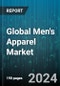 Global Men's Apparel Market by Product (Blazers, Coats & Jackets, Jerseys, Sweatshirts & Pullovers), Material (Cotton, Denim, Nylon), Type, Distribution Channel - Forecast 2024-2030 - Product Image