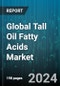Global Tall Oil Fatty Acids Market by Product Type (Linoleic Acid, Linolenic Acid, Oleic Acid), Application (Alkyd Resins, Dimer Acids, Fatty Acid Ester), End-User Industry - Forecast 2024-2030 - Product Image