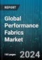 Global Performance Fabrics Market by Type (Aramid, Coated fabrics, Composite fabrics), Applications (Abrasion Resistance, Anti-Microbial, Fire Resistance), End-user Industry - Forecast 2024-2030 - Product Image