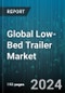 Global Low-Bed Trailer Market by Axle Type (Four Axle, Six Axle, Three Axle), Type (Flatbed Low-Bed Trailer, Low Loader Trailer, Removable Gooseneck Trailer), Application - Forecast 2024-2030 - Product Image