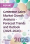 Generator Sales Market Growth Analysis - Forecast Trends and Outlook (2025-2034) - Product Image