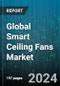 Global Smart Ceiling Fans Market by Connectivity Type (Bluetooth Enabled Fans, Wi-Fi Enabled Fans, Zigbee/Z-Wave Enabled Fans), Distribution Channel (Offline, Online), Application - Forecast 2024-2030 - Product Image