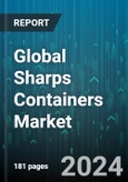 Global Sharps Containers Market by Usage (Multi-use Container, Single-use Container), Type (Multipurpose Containers, Patient Room Containers, Phlebotomy Containers), Container Size - Forecast 2024-2030- Product Image