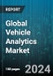 Global Vehicle Analytics Market by Component (Services, Software), Application (Dealer Performance Analysis, Driver and User Behaviour Analysis, Infotainment), Deployment Model, End-User - Forecast 2024-2030 - Product Image