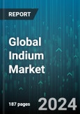 Global Indium Market by Product (Primary, Secondary, Type III), Application (Alloys, Batteries, Flat Panel Displays) - Forecast 2024-2030- Product Image