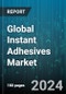 Global Instant Adhesives Market by Curing Process (Conventional, Light-cured), Substrate (Glass, Metal, Plastic), Application - Forecast 2023-2030 - Product Image
