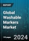 Global Washable Markers Market by Washability (Basic Washable, Ultra Clean Washable), Distribution (Offline, Online), End-User - Forecast 2024-2030 - Product Image