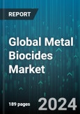 Global Metal Biocides Market by Type (Copper & Alloys, Silver, Zinc), Application (Agriculture, Food & Beverages, Medical) - Forecast 2024-2030- Product Image
