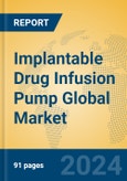 Implantable Drug Infusion Pump Global Market Insights 2024, Analysis and Forecast to 2029, by Manufacturers, Regions, Technology, Application, Product Type- Product Image