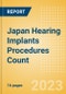 Japan Hearing Implants Procedures Count by Segments and Forecast to 2030 - Product Thumbnail Image