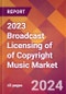 2023 Broadcast Licensing of of Copyright Music Global Market Size & Growth Report with COVID-19 & Recession Risk Impact - Product Image